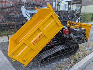 Mini-dumper d'occasion haute puissance 3500L avec benne basculante et chargeur sur roues à couple élevé - Product Image 6