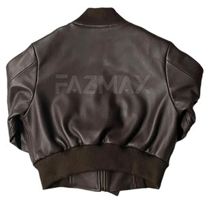 ชุดวอร์มหนังสำหรับผู้ชายชุดวอร์มหนังคุณภาพสูงสำหรับใส่โลโก้ได้ตามต้องการ - Product Image 2