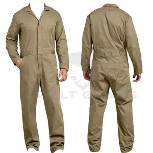 Breathable Flame Retardant Black Work Coverall / Fire Resistant High Quality Workwear / FR Workwear Coveralls Foer Sale