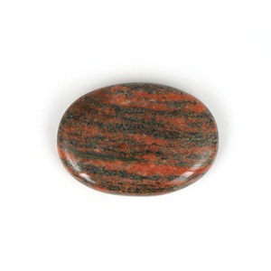Cabujón Unakite de alta calidad, piedra preciosa suelta de corte ovalado rojo Natural, certificado por terceros para la fabricación de joyas, fabricante directo - Product Image 1
