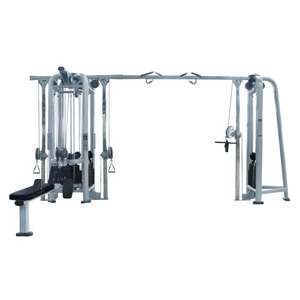 Nouveau équipement de fitness français Silver 5 Stack Multi Jungle Gym - 8 stations d'entraînement de résistance complète du corps pour la maison et les studios de fitness - Product Image 5