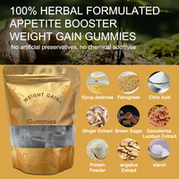 Gummies Prise De Poids Naturelle pour Femme, Accélérateur d'Appétit, Gainer de Poids pour Femmes