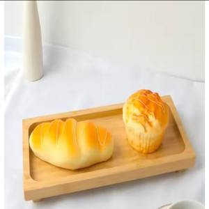 Bandeja de bambú rectangular personalizada, diseño Art Deco, venta al por mayor, cesta de desayuno para Spa, juego de servicio para comida, frutos secos, cubiertos de caramelo, para Diwali - Product Image 3