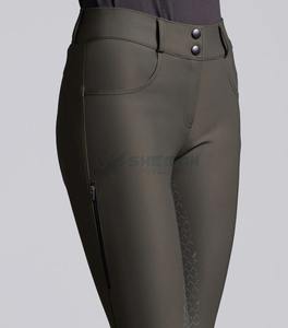 Pantalons d'équitation pour femmes, coupe ajustée, légers, durables, confortables, élégants, pour l'équitation en plein air, culottes d'équitation pour la compétition - Product Image 3