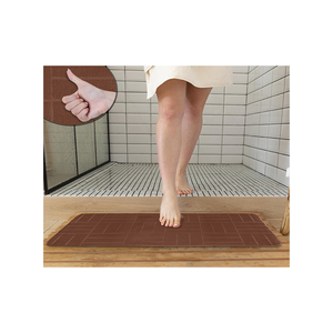 Wholesale Price Soft <b>Non</b> <b>Slip</b> 5 Pieces Bathroom <b>Rugs</b> Set Absorbent Bath <b>Rug</b> Bathroom <b>Rugs</b> Plush Bath Mats - Product Image 2