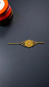 Venta al por mayor de pulseras con chapado en oro de 22 quilates, pulseras hechas a mano de diseño de moda, joyería para mujeres, ropa de exportadores - Product Image 3