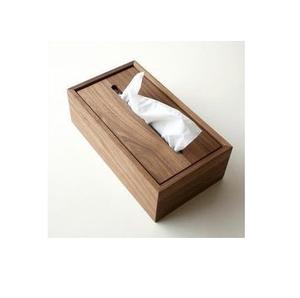 Porte-mouchoirs rectangulaire en bois, organisateur de serviettes en bois massif, écologique, personnalisable, fonctionnel et élégant pour les restaurants - Product Image 1