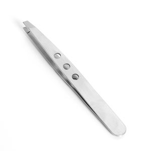 Pincettes pour sourcils, à pointe inclinée en acier inoxydable, qualité supérieure, Logo personnalisé, finition personnalisée, emballage personnalisé - Product Image 2