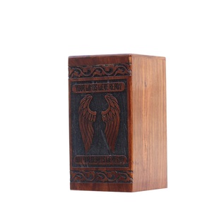 Handmade Rosewood <b>Urn</b> for Human Ashes Male Female Cremation Pet <b>Urns</b> for <b>Dogs</b> Ashes - Product Image 1