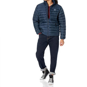 Veste bouffante à manches longues de qualité supérieure pour hommes prix raisonnables veste bouffante pour hommes teinte unie - Product Image 3