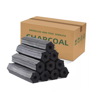 Charbon de bois de coco hexagonal-Meilleures briquettes de charbon de coco Qualité stable Long bois dur Initiative verte Charbon de barbecue - Product Image 4
