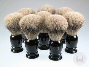 Brocha de afeitar de cuerno de búfalo de moda profesional Premium personalizable hecha a mano, artesanía Natural, gran oferta, conjunto de regalo - Product Image 2