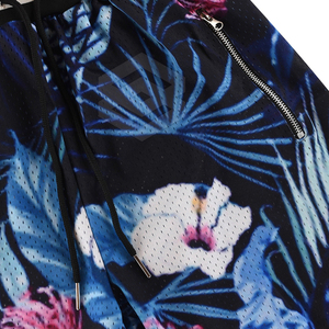 กางเกงขาสั้นบาสเก็ตบอลตาข่ายระบายอากาศได้ดีของผู้ชายชุดบาสเก็ตบอลพิมพ์โลโก้ได้ตามต้องการ - Product Image 5