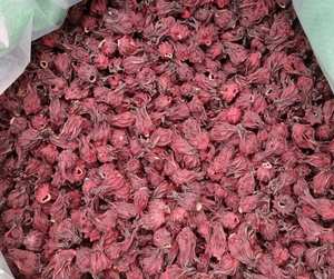 Fleur d'hibiscus rouge du Vietnam de haute qualité séchée, utilisée pour la production de sirops concentrés et de colorants naturels, mélange de thé - Product Image 4