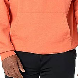 Autumn Winter Plain Color Style Mens Half <b>Zip</b> Up Oversized Mens Oversized Streetwear Ripped Distressed Half <b>Zip</b> <b>Hoodie</b> - Product Image 3