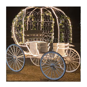 Cendrillon Mariage Entrée Mariage Dernier Design Buggy de Mariage pour la Mariée Entrée Mariage Indien Palki pour le Marié - Product Image 2