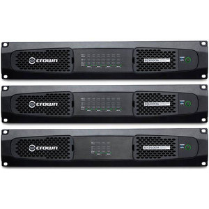 Amplificador de Potencia Digital de Ocho Canales CROWN DCI8/300/600 de Doble Función, Voltaje/Fractancia Fija, para Radiodifusión Comercial - Product Image 5