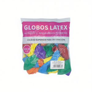 Palloncini in Lattice Decotex 30cm Colori Assortiti per Decorazioni Festa - Product Image 2