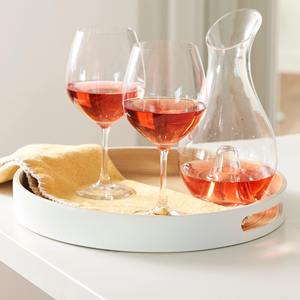 Houseware item set beautiful lacquered spun bamboo <b>tray</b> for <b>kitchen</b> counter decor sustainable storage <b>trays</b> - Product Image 3