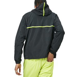 Personnalisé hiver 100% coton polaire sweats à capuche hommes col rond patchwork demi-zip pull sweat - Product Image 3