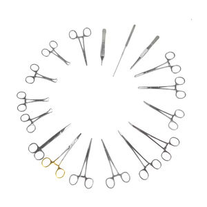 Juego de Instrumentos Veterinarios de Acero Inoxidable, Kit de Herramientas de Cirugía General para Hospitales de Animales, Construcción Duradera, Larga Vida Útil - Product Image 2
