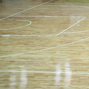 아레나 및 체육관 실내 배드민턴/배구 코트 FIBA 스포츠 바닥재 시스템 용 아방트 나무 농구 코트 바닥재