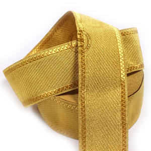 Regimental Gold Trim Lace Braid Galon 20 mm Lace Uniform Decoration Trenzas de encaje francés para la venta - Product Image 5