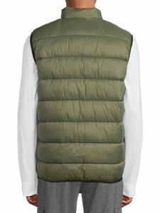 High Quality Custom Logo Breathable Canvas Winter Washed <b>Down</b> Hooded Puffer <b>Vest</b> for Men <b>Women</b> Lightweight Wind Breaker Pocket - Product Image 2