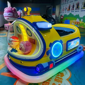 2024 New Park Stall Children's Business Outdoor Double Electric Toy Car Amusement Equipment Playground Motorcycles Bumper Car