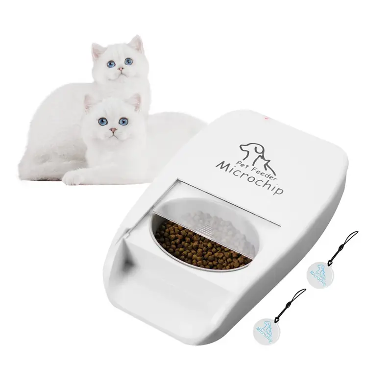 Automatische Huisdiervoeder Microchip Pets Feeder Geschikt Zowel Nat Droog Voedsel Gratis Eoutletdeals Waarde Bundel Kommen Hond