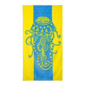 Fast Delivery Wholesale Supply of <b>Extra</b> <b>Large</b> 100% Cotton Velour Beach <b>Towels</b> with Custom Design for Global Buyers - Product Image 5