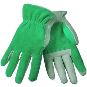 JNM SAFETY Heavy-Duty Outdoor Safety <b>Gloves</b> General Purpose Reinforced Cowhide Split Grain Leather Driving <b>Gloves</b> Abrasion Hand - Product Image 4