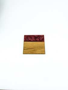 Premium <b>Epoxy</b> <b>Resin</b> and Stone Coasters <b>Clear</b> Glossy Drink Coasters with Artistic Swirl Design, Suitable for Modern Homes, - Product Image 2