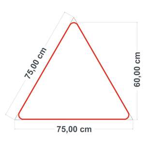 Reflective Right-Hand Entrance Sign T-<b>23a</b> for Safety and Visibility - Product Image 3