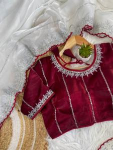 Dernière tenue de créateur haute sur demande Pure Soft Zimmy Choo Silk Saree With Amazing 3 mm Sequence Embroidery Work Woman Fashion - Product Image 6