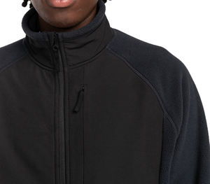 Chaqueta cortavientos de poliéster para mujer personalizada y pantalones cortos Conjunto de camiseta para hombre traje cortavientos de poliéster con cremallera completa - Product Image 6