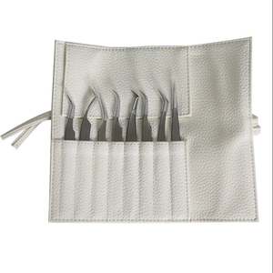 Juego de Pinzas para Pestañas de Acero Inoxidable de Alta Precisión, 8 Piezas, 45 °   75 °   90 °   Herramientas de Extensión de Pestañas de Marca Privada Personalizadas - Product Image 3