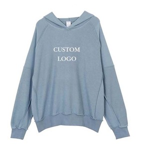 Sudadera con capucha lavada con ácido para hombre de moda personalizada barata con bolsillos para hombre - Product Image 3