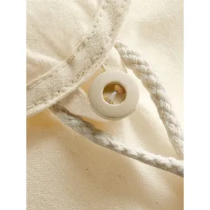 Westford Mill Organic Eco-Friendly Cotton Promotional <b>Backpack</b> with <b>Drawstring</b> Closure for Carrying Ecological Gadgets - Product Image 5