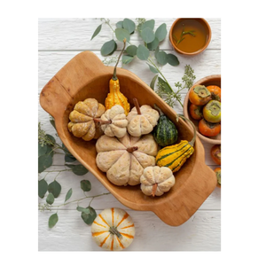 Bol à bougie en bois Offre Spéciale qualité supérieure grande taille bols à pâte en bois de mangue naturelle prix de gros - Product Image 3