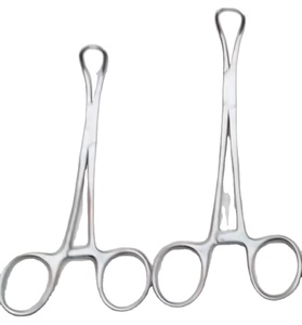 Venta al por mayor de fórceps de acero inoxidable de logotipo personalizado de acero inoxidable de toalla fórceps hemostáticos rectos curvos - Product Image 1