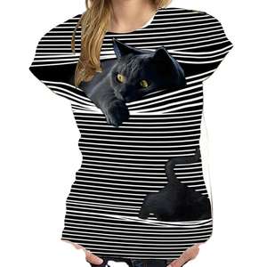 Camiseta de Mujer para Sublimación, 100% Poliéster, Ajustada, Estampada, Informal de Verano, Servicio OEM, Impresión Digital, Manga Corta - Product Image 4