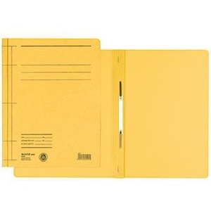 Leitz Rapid DIN <b>A4</b> 250g/m Recycled Yellow Manila Cardboard File <b>Folder</b> - Product Image 1