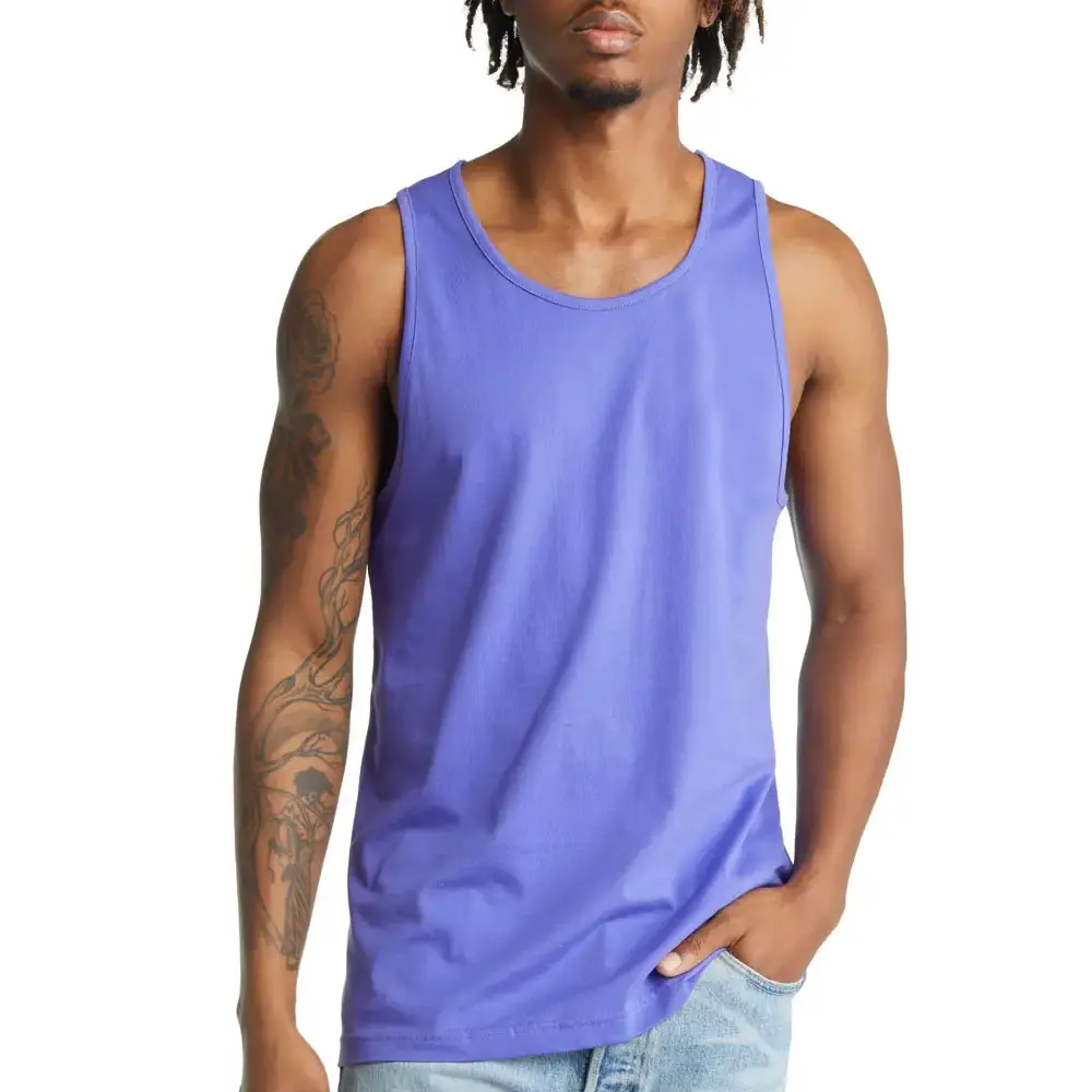 Premium Qualität Loose Fit Herren Tank Top für Gym Wear Neuankömmling Running Gym Stringer Workout Herren Tank Top