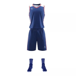 Conjunto de Uniforme de Baloncesto Unisex de la Mejor Calidad, Secado Rápido, Reversible, Antibacterial, 100% Poliéster, Tallas Grandes, Transpirable, Personalizable - Product Image 4