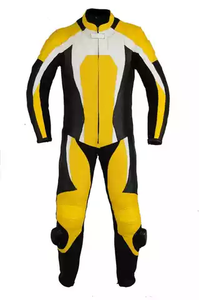 ชุดแข่งมอเตอร์ไซด์แบบเต็มตัวทำจากหนังระบายอากาศป้องกันกันน้ำสำหรับผู้ใหญ่ - Product Image 3