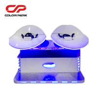 Parc coloré De Luxe 9d vr Jeu Machine Simulateur Réalité Virtuelle Arcade 9d vr Oeuf Chaise Vol Simulateur Jeu Machine