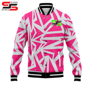 Veste personnalisée sports d'équipe Club Nom Logo Baseball Letterman Université Veste Respirante Grande Taille Homme Veste pour Homme - Product Image 5