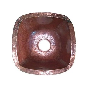 Lavabo en cuivre martelé design tendance évier de cuisine de taille personnalisée de la plus haute qualité pour les meilleures ventes - Product Image 5