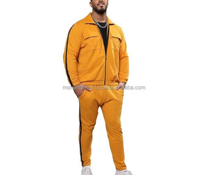 Ensemble de survêtement unisexe personnalisé avec logo, en polyester/coton, style streetwear, pour l'hiver, taille XL, respirant et à séchage rapide – Vente chaude - Product Image 1